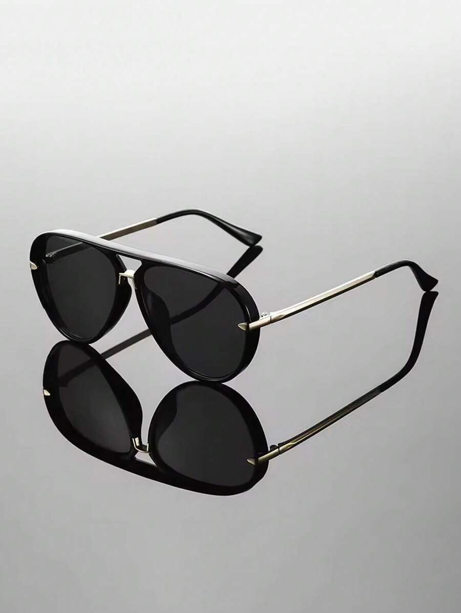 feye 1pc Women's Retro Oversized Fashion Fashion Glasses, Suitable For Beach And Travel Use | SHEIN