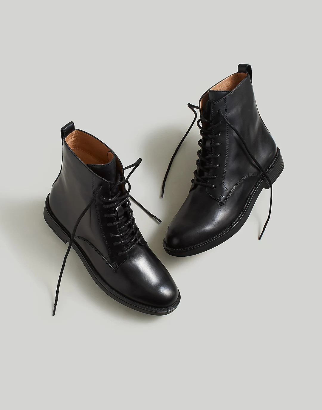 The Evelyn Lace-Up Ankle Boot | Madewell