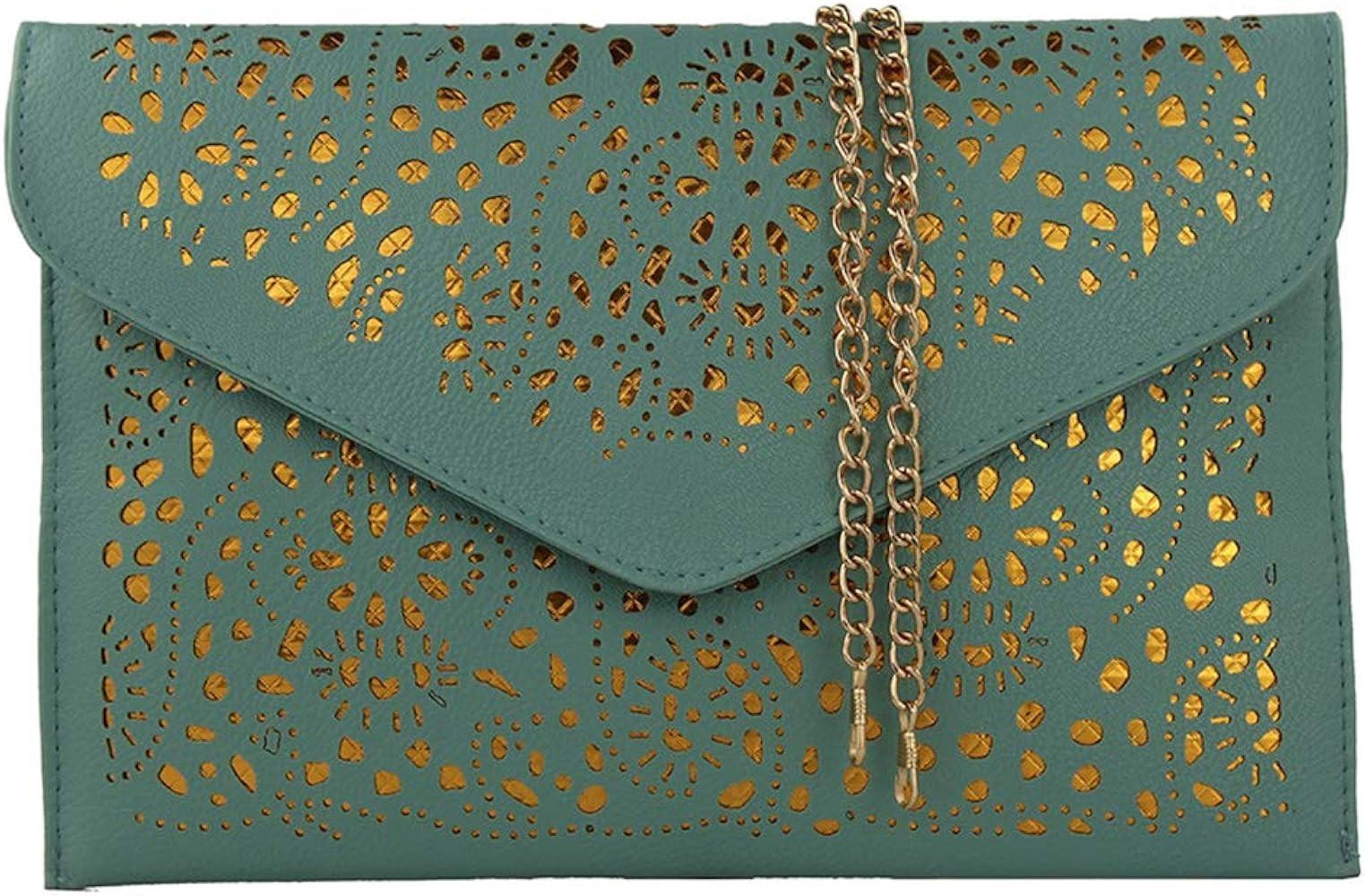 2019 Women Envelope Wedding Party Purses Chain Shoulder Bag Evening Day Clutch Bag | Amazon (US)