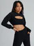 Cloud Bolero Shrug - Onyx Black | Buffbunny