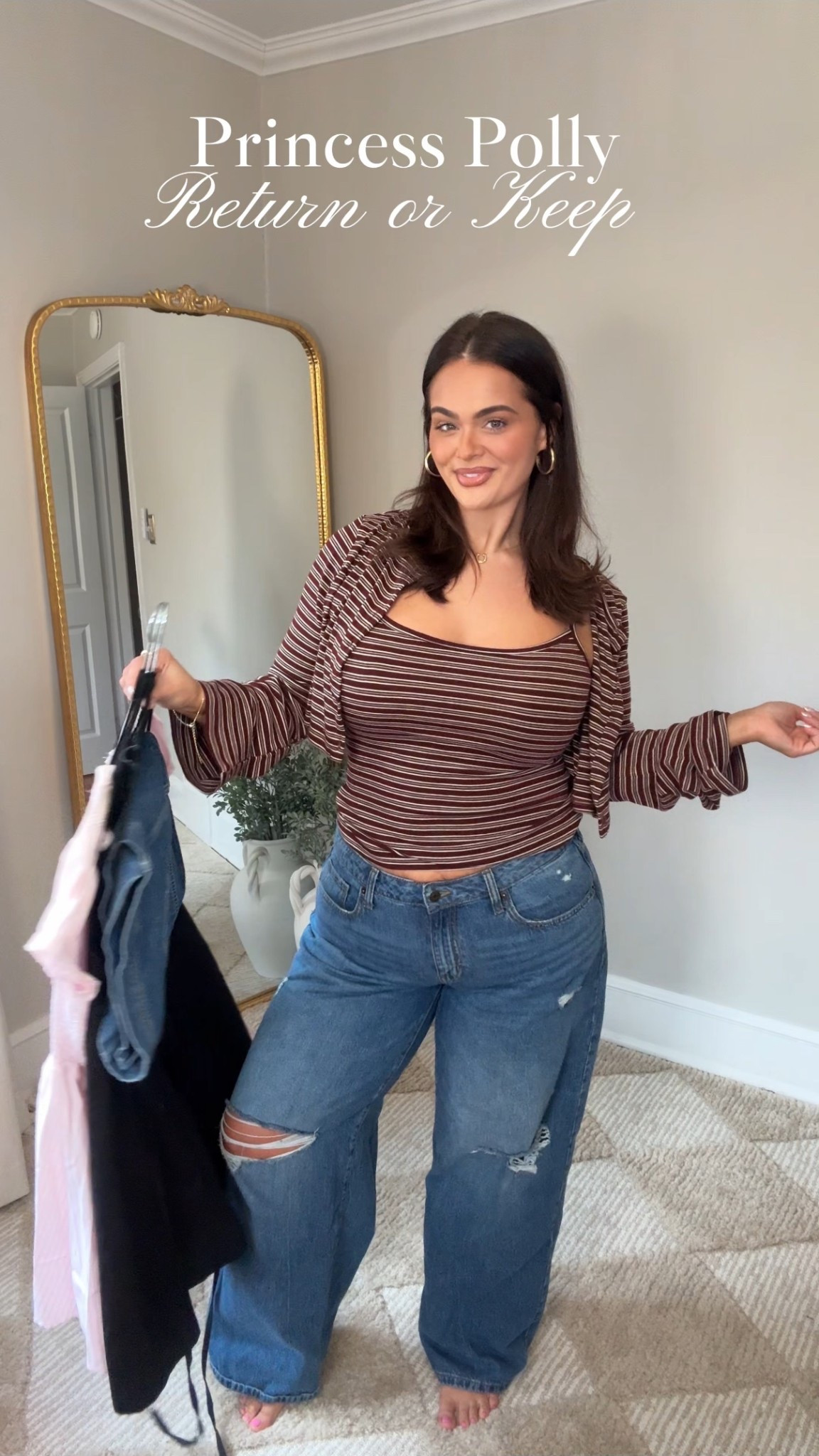 Princess Polly always has the trendy outfits!!! Wearing a large in everything 🫶🏻