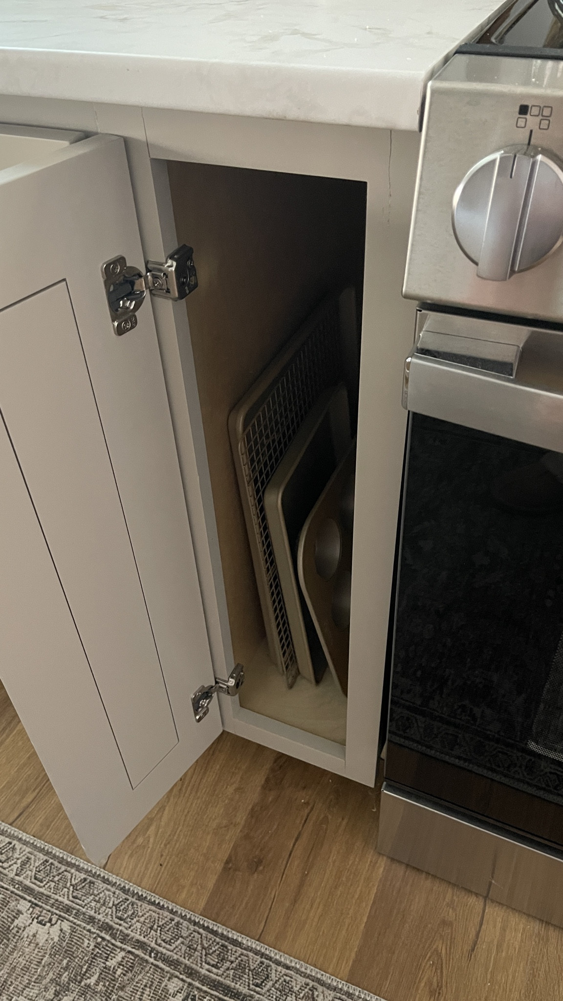 So glad I added this little cabinet near the stove in our kitchen. Its perfect for all my favorite pans and cooking sheets!  

 #LTKfoodie #LTKHome #LTKSaleAlert