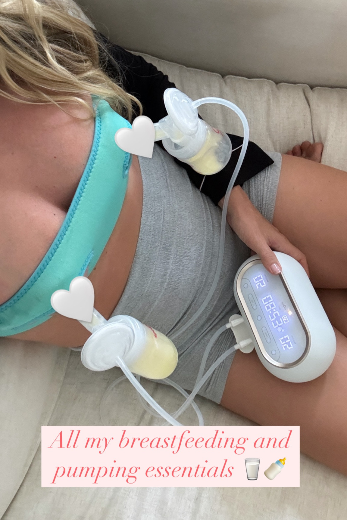 Breastfeeding and pumping essentials 

Postpartum | new mom | best portable pump | lactation support 

#LTKBump #LTKBaby