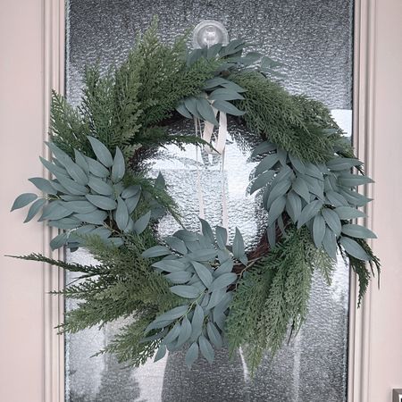 Winter wreath 

#LTKhome #LTKSeasonal #LTKHoliday