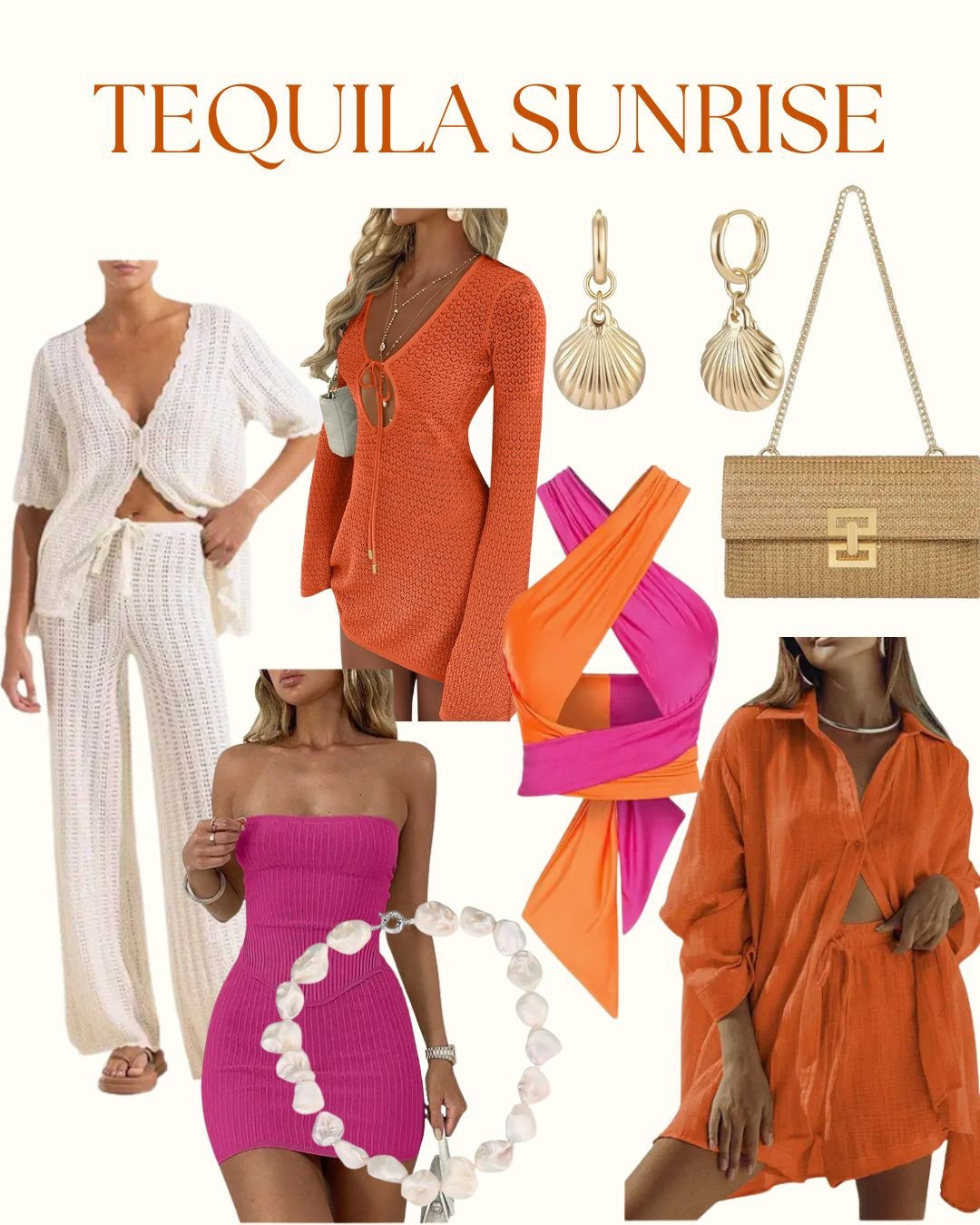 Beach outfit 
Coverup 
Vacation outfit 
Beach bag 
Beach accessories 

#LTKSeasonal #LTKSwim #LTKTravel