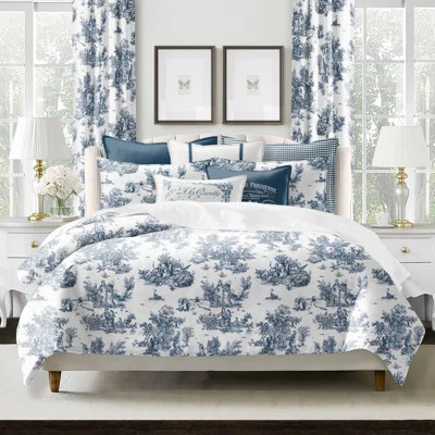 Jardin Du Jouy Toile Indigo | Wayfair North America