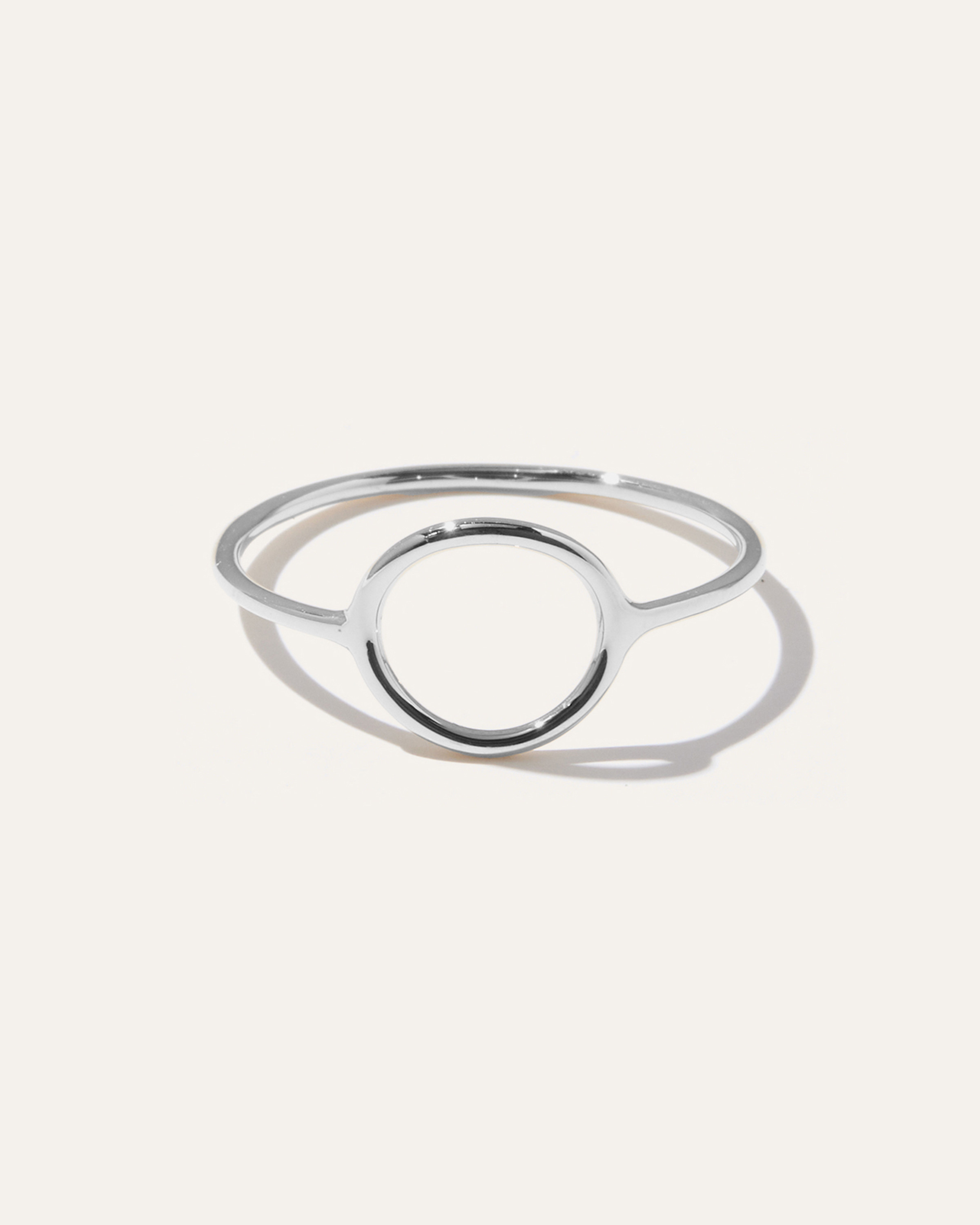 Quince | Women's 14k Circle Ring in Yellow Gold, Size 5.5, 14K Gold | Quince