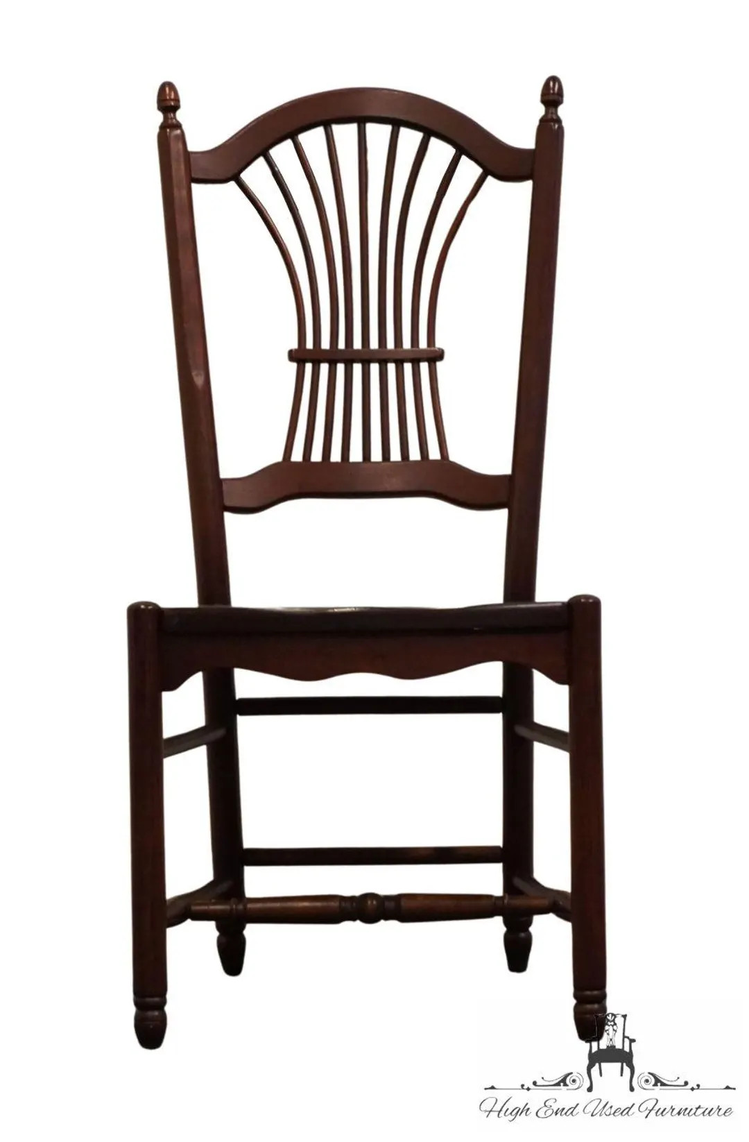TOM SEELY Solid Cherry Country French Wheat / Sheaf Back Dining Side Chair - Etsy | Etsy (US)