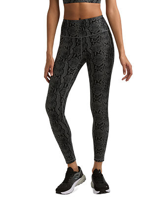 Reebok Women's ID Train Snake-Print Leggings - Macy's | Macy's