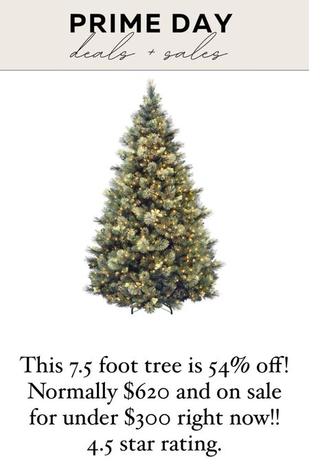 This Christmas tree is 54% off right now for prime day!!

#LTKxPrime #LTKHoliday #LTKSeasonal