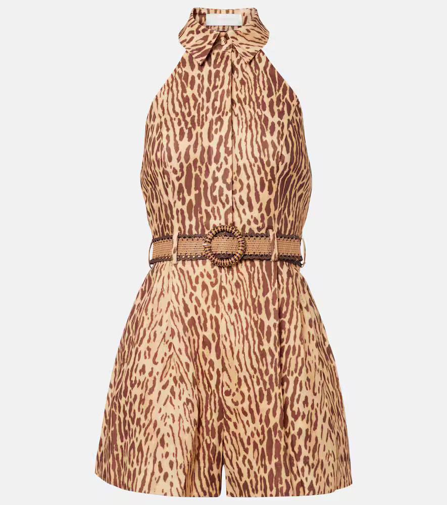 Zimmermann Printed linen jumpsuit | Mytheresa (US/CA)