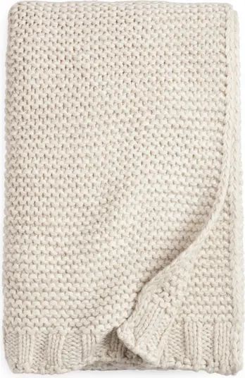 Nordstrom Heathered Knit Throw Blanket | Nordstrom | Nordstrom Canada