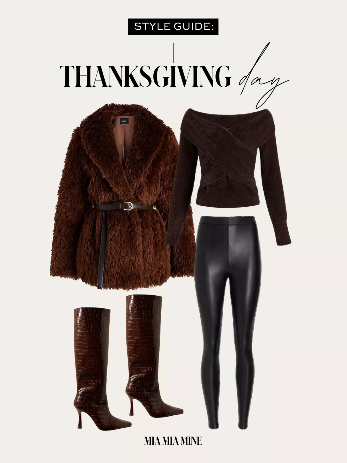 Thanksgiving Outfit Ideas. - Mia Mia Mine