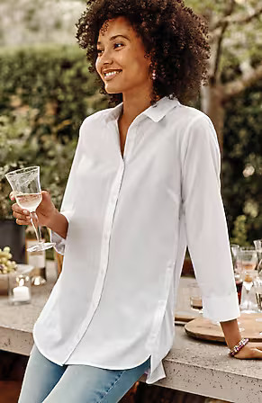Classic White Shirt | J. Jill