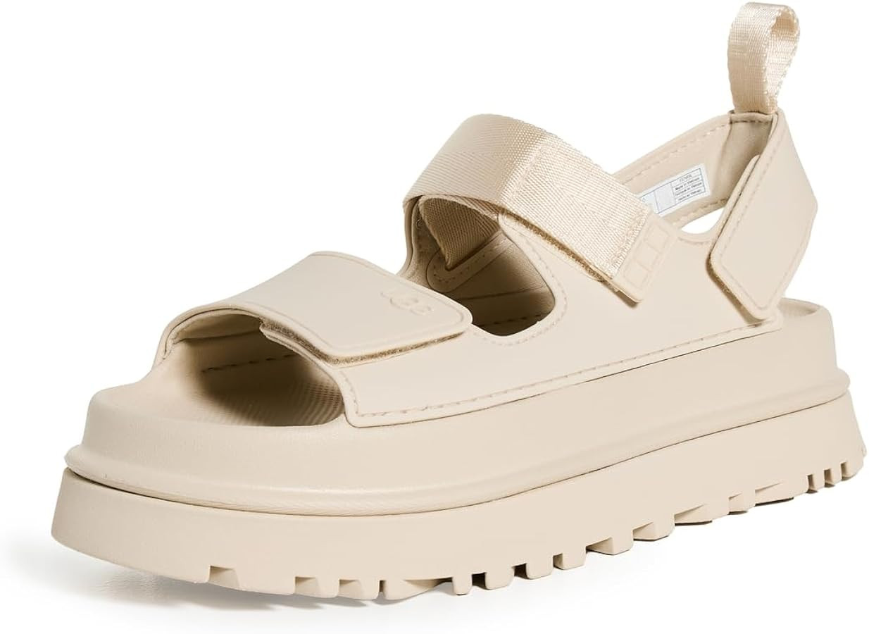 UGG Women's Goldenglow Flat Sandal | Amazon (US)