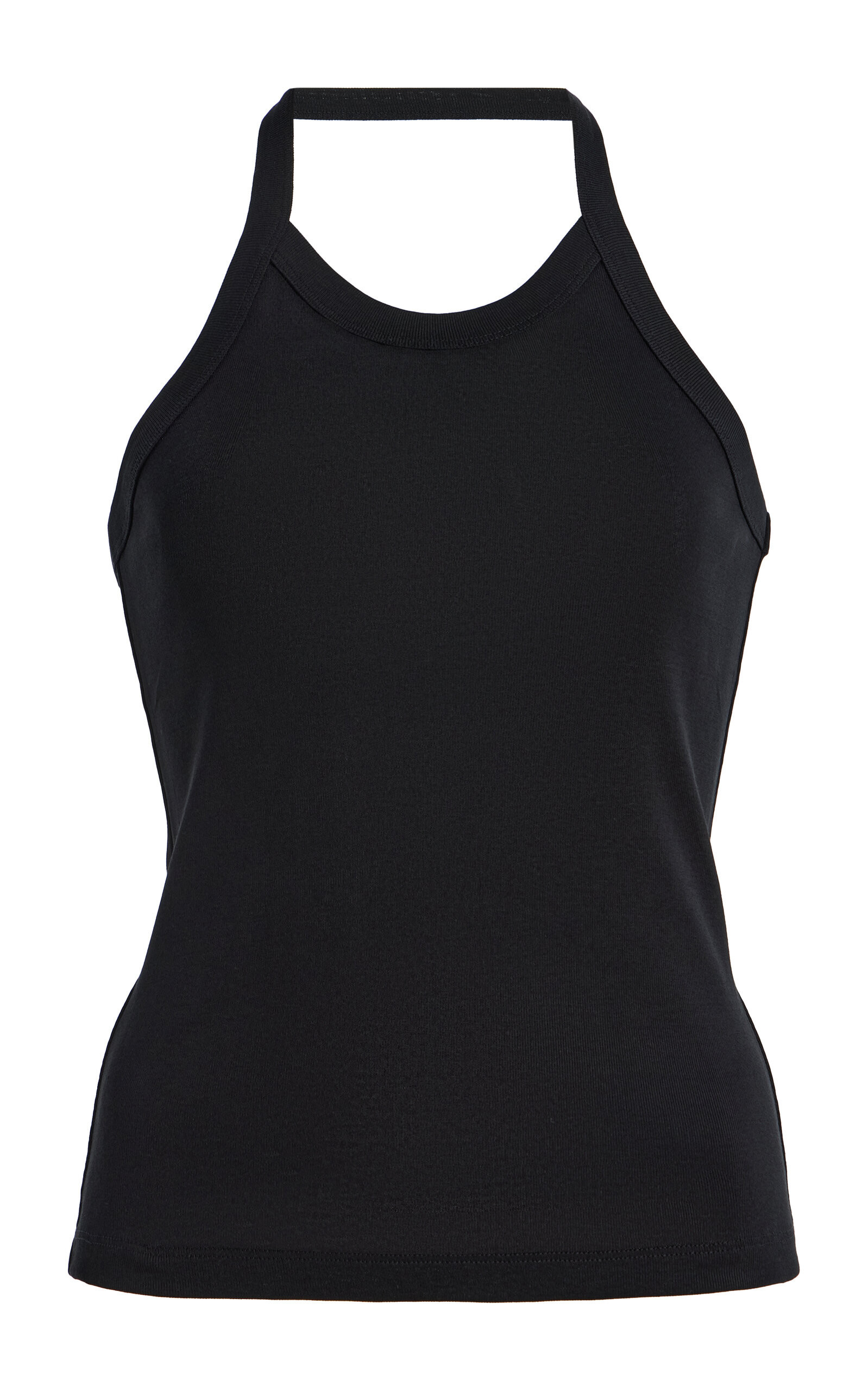 Flore Flore - Angie Cotton Tank Top - Black - XL - Moda Operandi | Moda Operandi (Global)