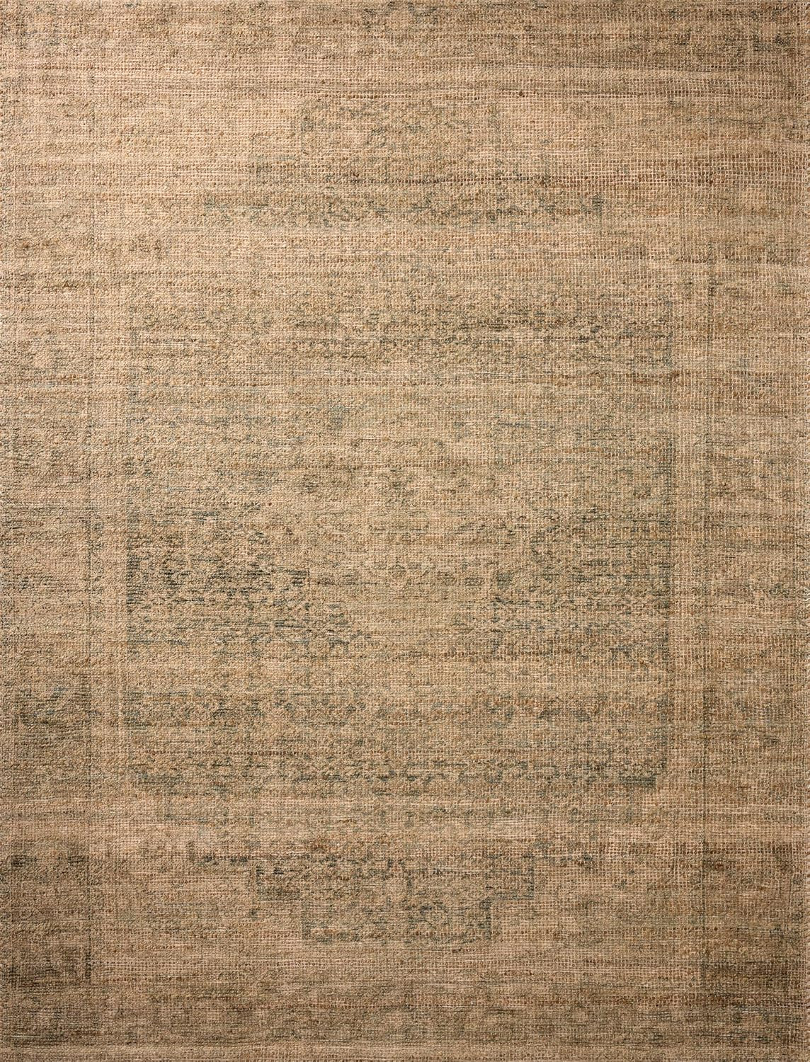 Loloi Magnolia Home Oakley OKY-04 Ocean/Natural 8'-6" x 11'-6" Area Rug | Amazon (US)