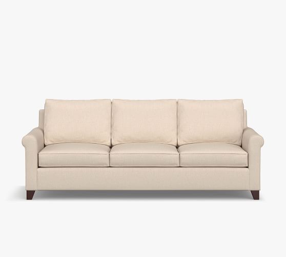 Cameron Roll Arm Deep Seat Upholstered Sofa | Pottery Barn (US)