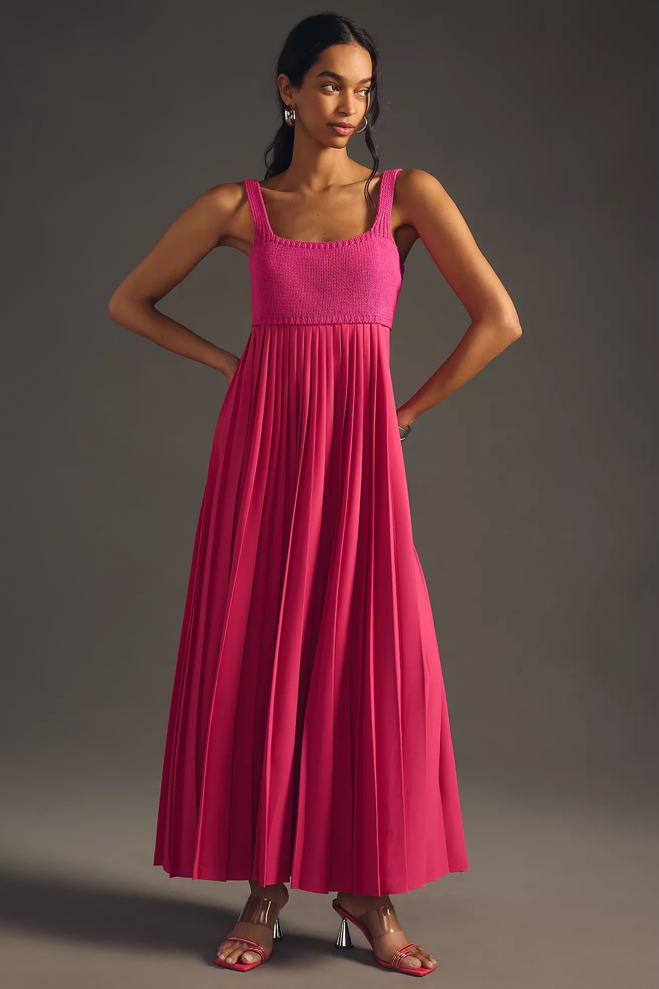 Mare Mare Pleated Maxi Dress | Anthropologie (US)