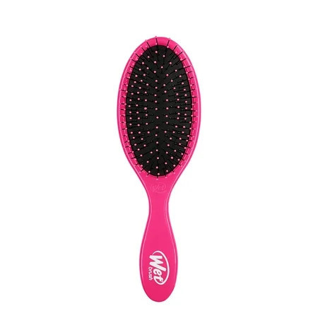 Wet Brush Original Detangler, Pink, Soft, Flexible Bristles, Detangling Brush for Wet or Dry Hair | Walmart (US)