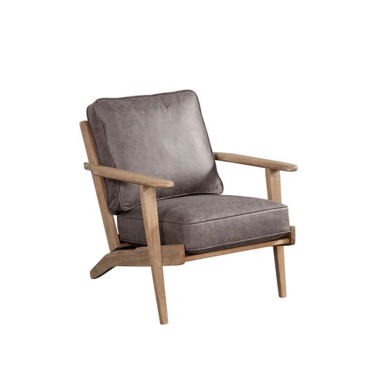 Gianni Vegan Leather Armchair | Wayfair North America