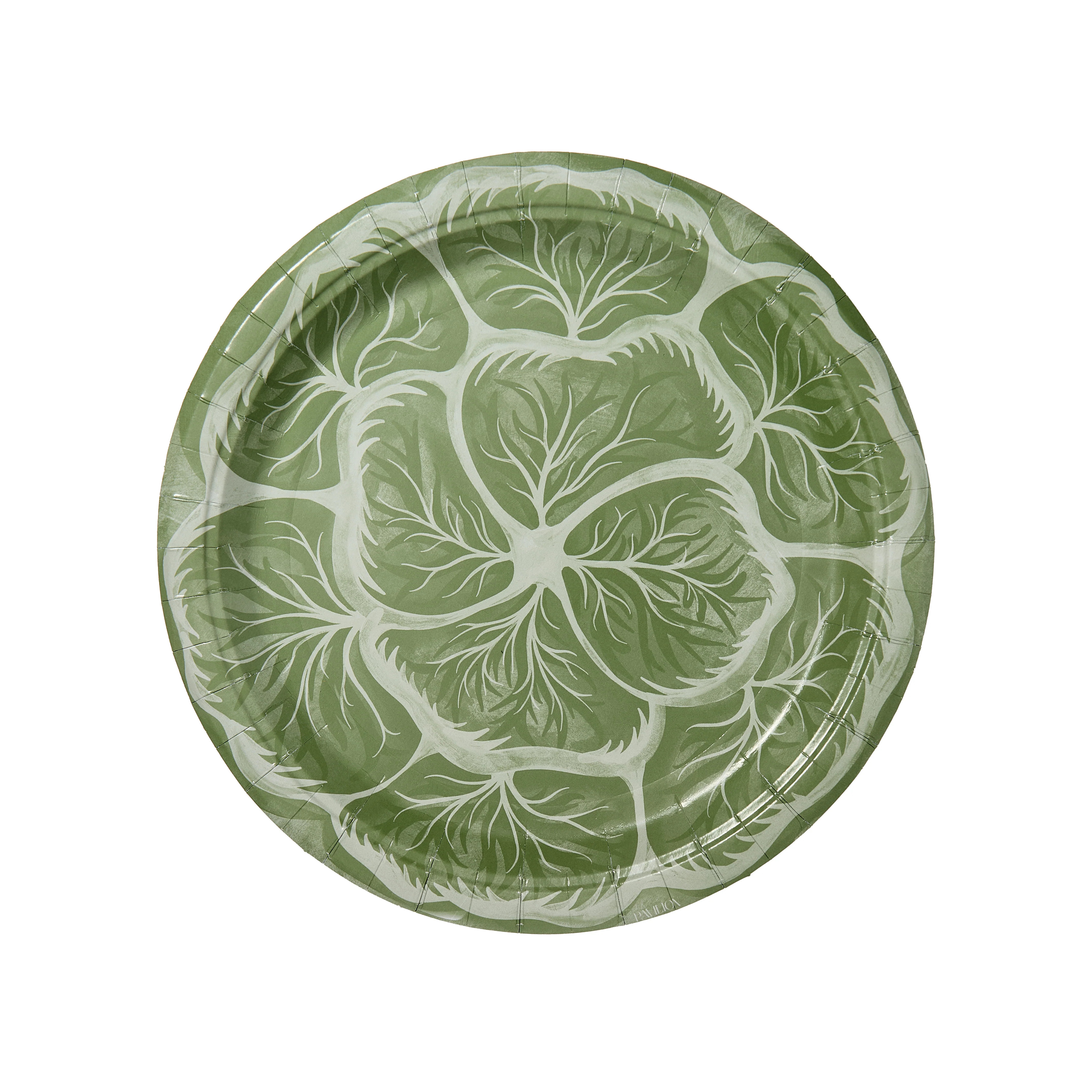 Dinner Bunny Green Melissa's Garden Cabbage Plates - 8 pack | Pavilion Paper