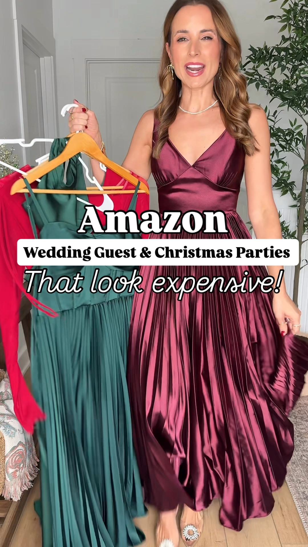 Amazon Wedding guest dresses. Holiday party dresses. Christmas party dresses. Fall wedding guest. Cocktail dresses. Party dresses. Wearing smallest size in each. Linking similar heels and faux fur coat options.

#LTKParties #LTKWedding #LTKHoliday