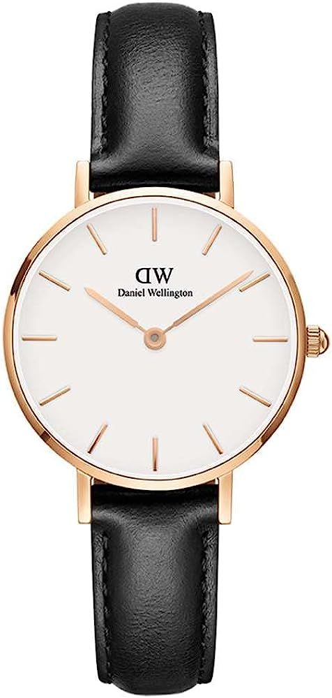 Daniel Wellington Petite Watch Rose Gold Leather | Amazon (US)