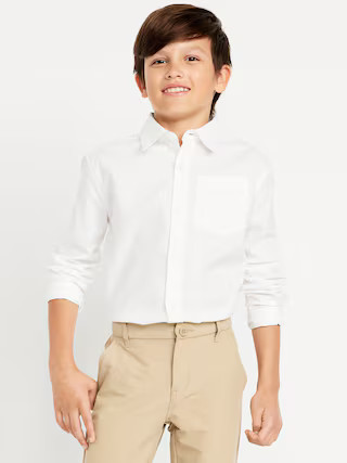 Lightweight Oxford School Uniform Shirt for Boys | Old Navy (US)