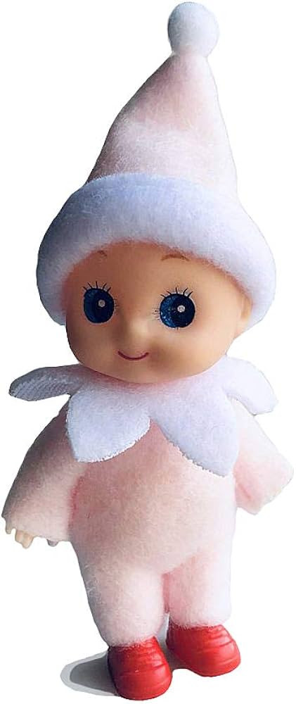 WULEEUPER Tiny Baby Elf Doll | Christmas Miniature Elf Decoration | Newborn Gift | Baby Grow Elf ... | Amazon (US)