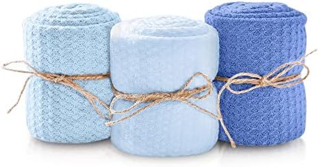 First Landings Baby Wrap - Set of 3 Premium Knit Wraps - Newborn Photography Props for Boy or Gir... | Amazon (US)