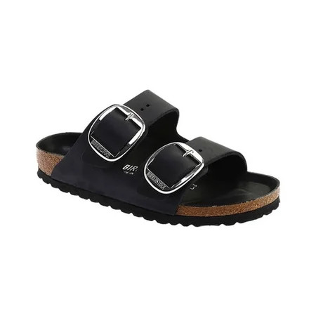 Women s Birkenstock Arizona Big Buckle Oiled Leather Slide | Walmart (US)