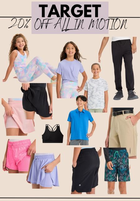 20% off all in motion kids brand at Target 

#LTKsalealert #LTKfindsunder50 #LTKkids