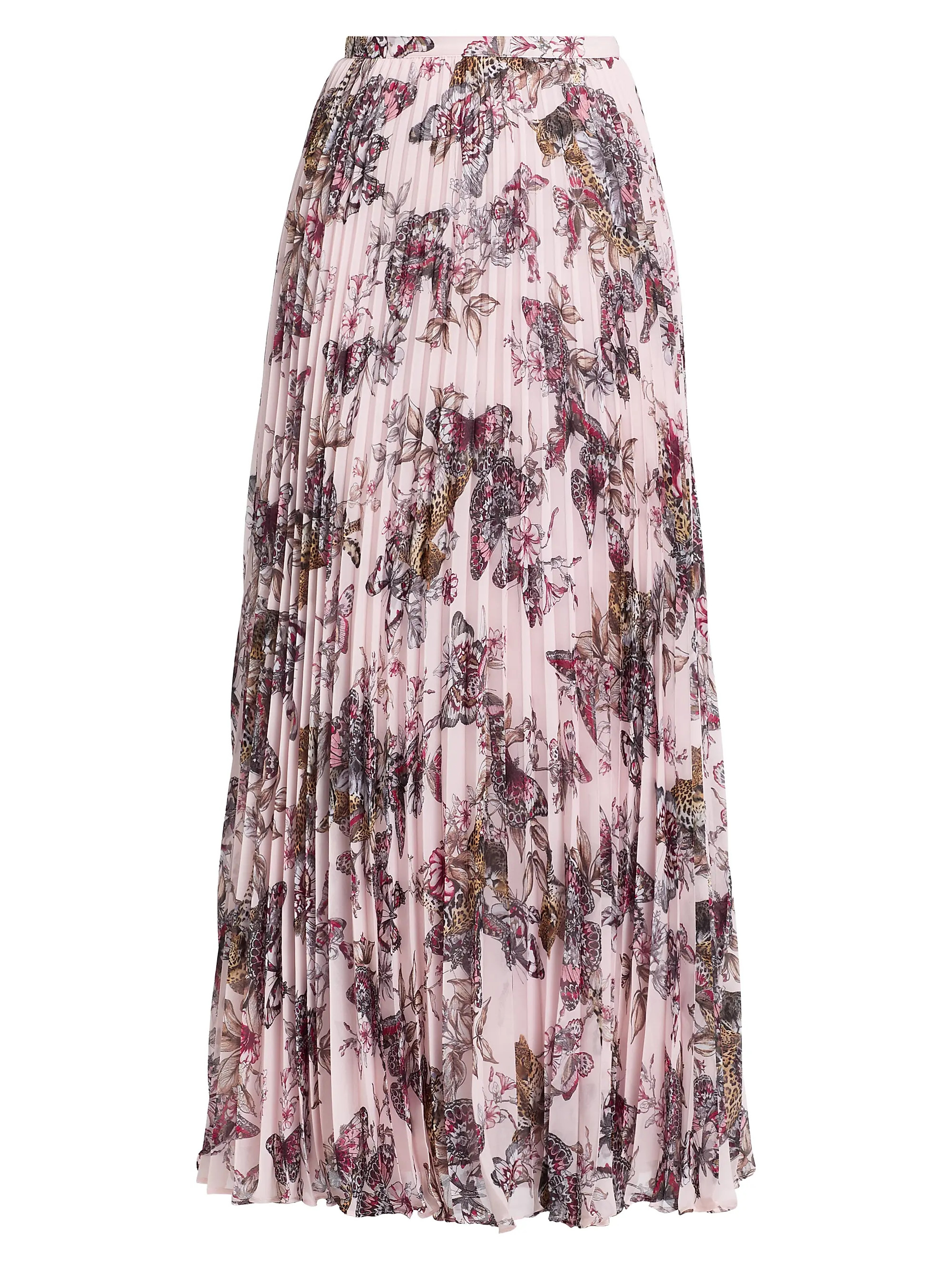Torin Printed Chiffon Pleated Maxi Skirt | Saks Fifth Avenue
