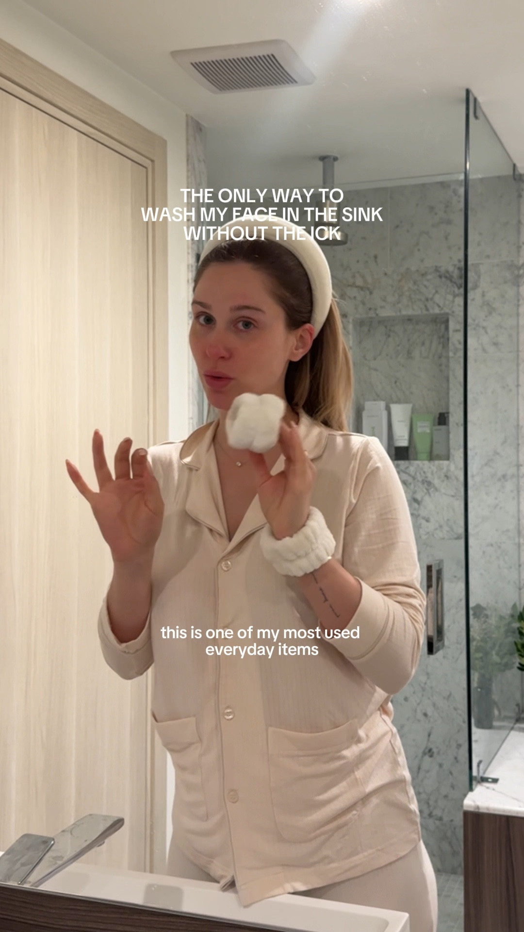 I used to only wash my face in the shower, but after discovering these hacks, I can finally use the sink again!! 

#LTKHome #LTKWatchNow #LTKBeauty