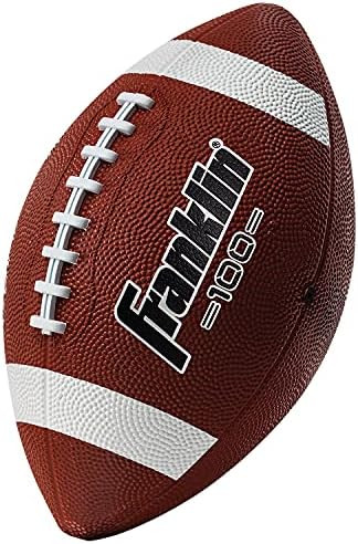 Franklin Sports Kids Junior Grip-Rite Youth Junior Size Rubber Footballs - Peewee Kids Durable Ou... | Amazon (US)