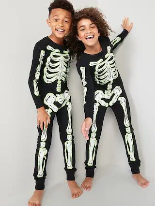 Gender-Neutral Matching Snug-Fit Halloween One-Piece Pajamas for Kids | Old Navy (US)