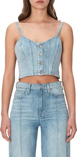 Denim Crop Top | Nordstrom