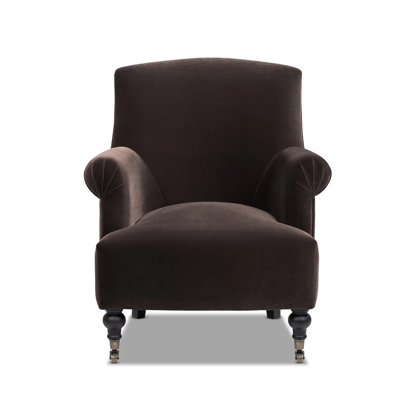 Naine Upholstered Velvet Armchair | Birch Lane