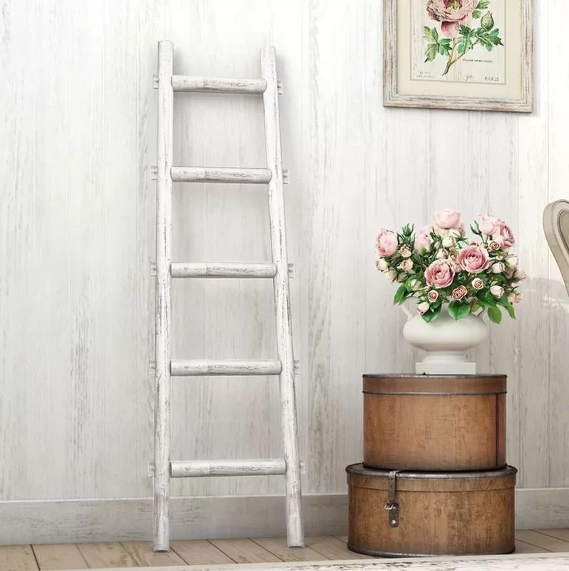 Lianes 5 Step 18"W x 59"H Decorative Ladder | Wayfair North America