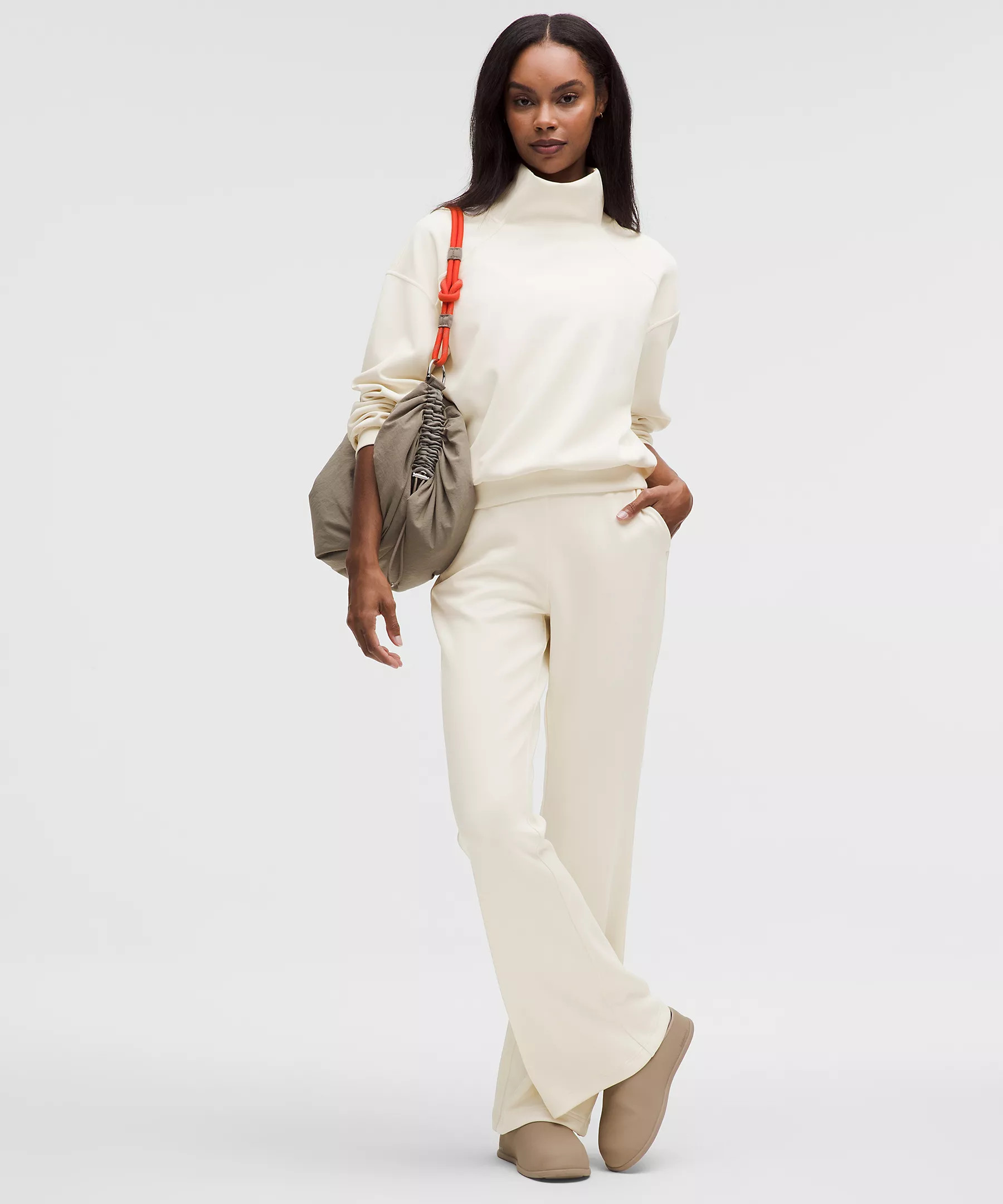 Brushed Softstreme Funnel Neck | Lululemon (US)