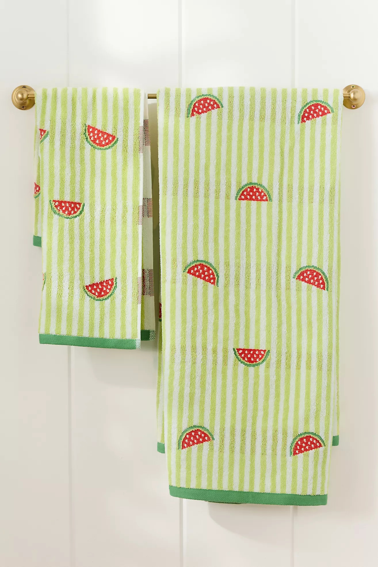 Icon Stripe Cotton Towel Collection | Anthropologie (US)