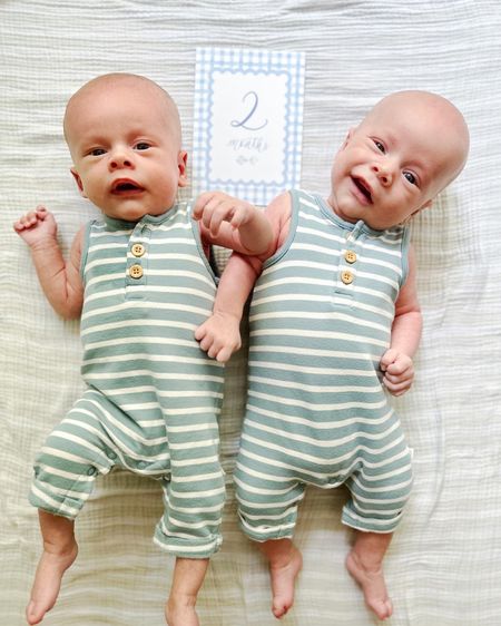 The boys’ cute rompers are on sale!

#LTKkids #LTKsalealert #LTKfamily