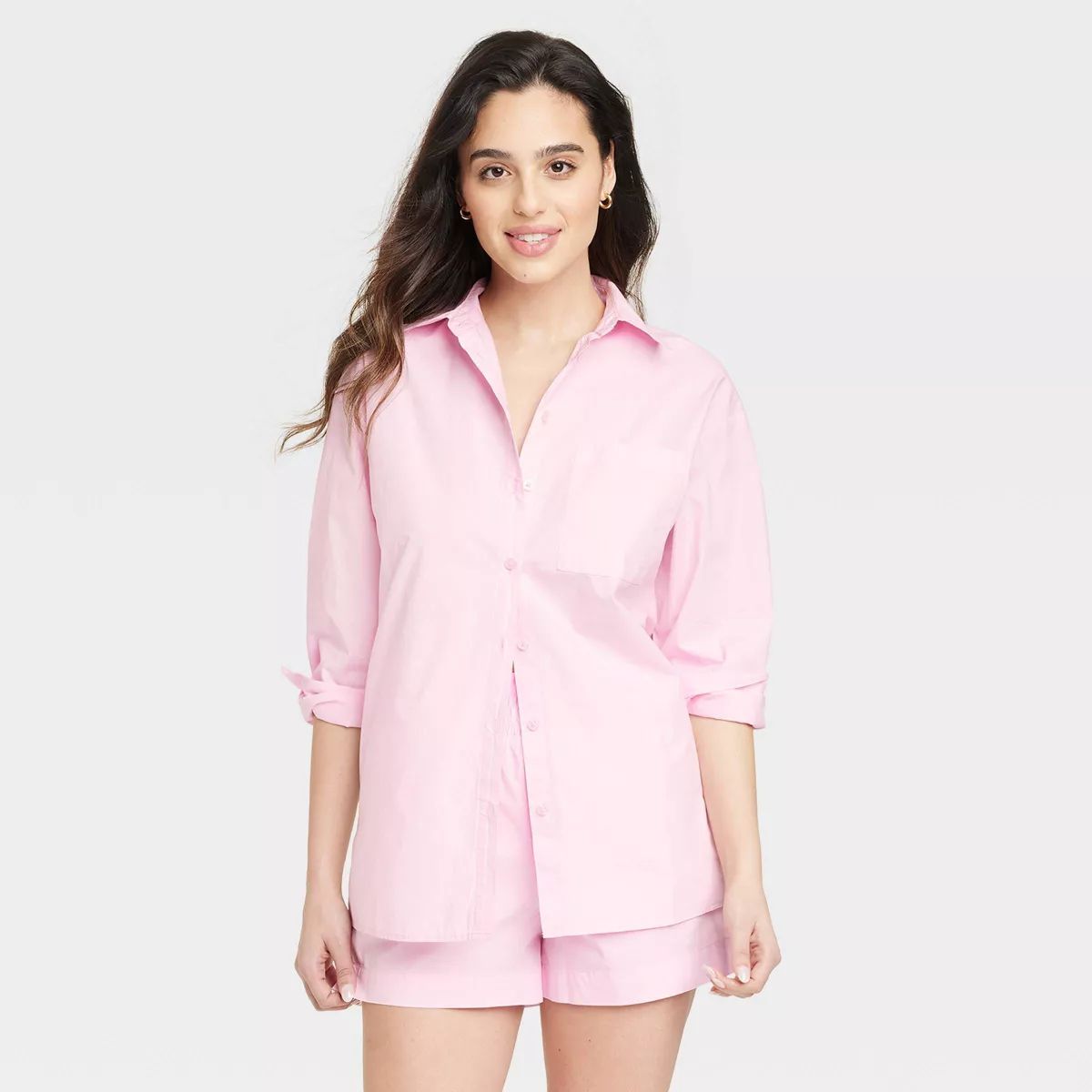 Women's Long Sleeve Button-Down Shirt - A New Day™ | Target