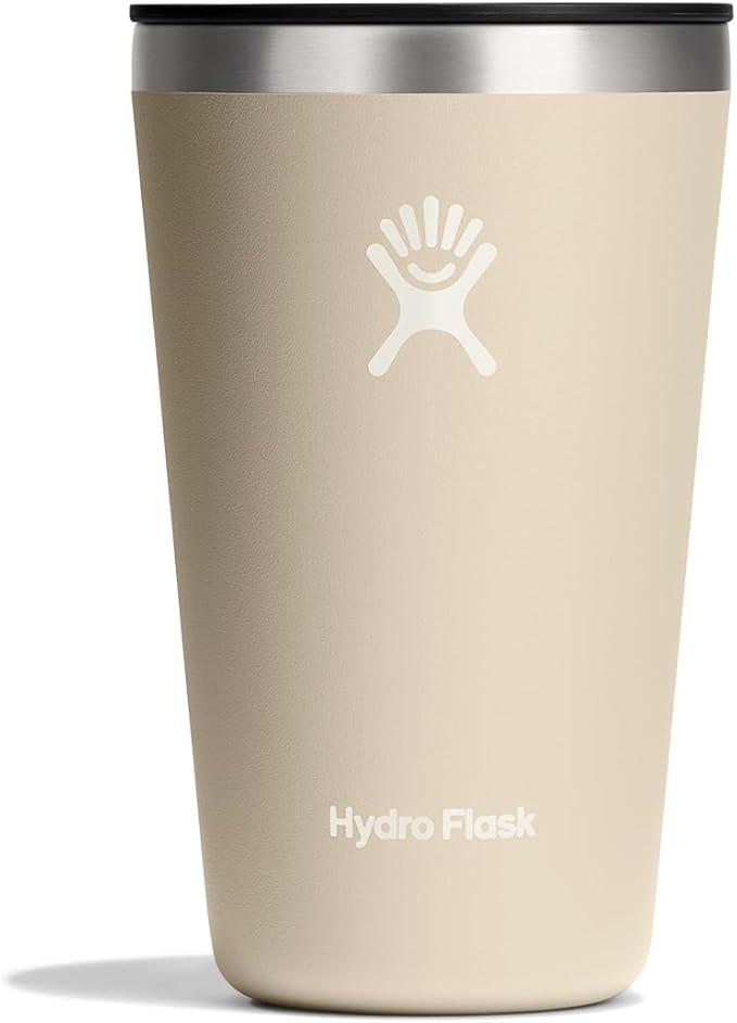 Hydro Flask All Around Stainless Steel Tumbler with Lid and Double-Wall Vacuum Insulation | Amazon (US)