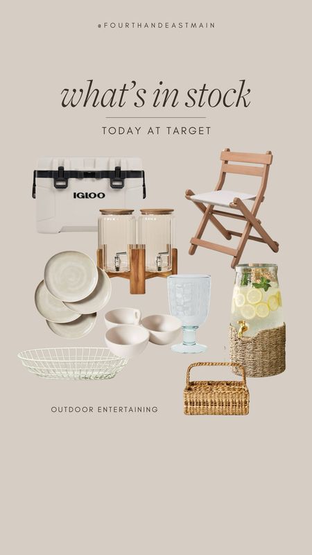 what’s in stock at target today // outdoor entertaining 

amazon home, amazon finds, walmart finds, walmart home, affordable home, amber interiors, studio mcgee, home roundup 

#LTKhome