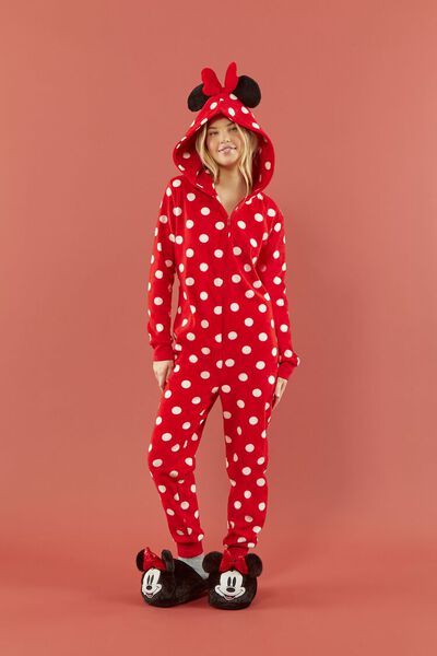 Disney Minnie Mouse Pajama Jumpsuit | Forever 21 | Forever 21 (US)