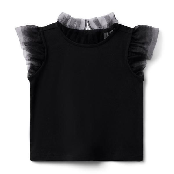 Tulle Sleeve Top | Janie and Jack