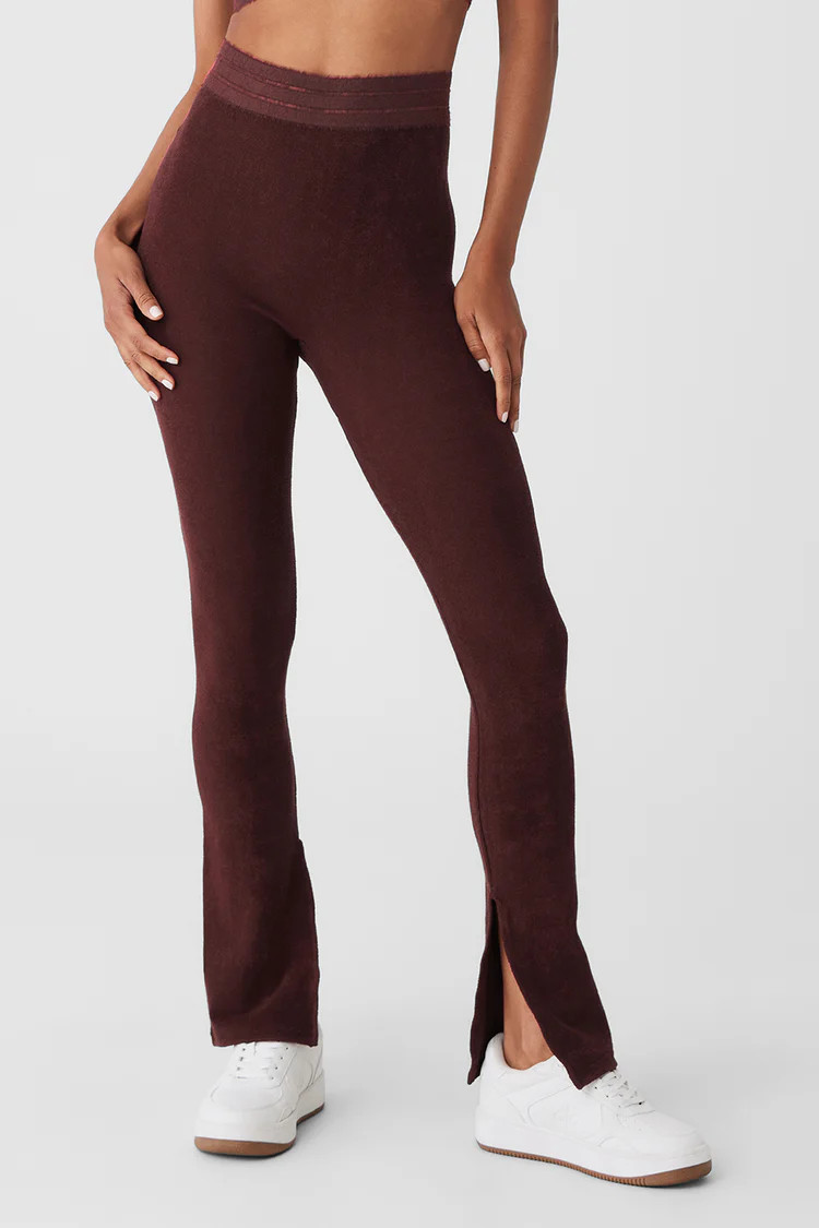 Seamless Luxe Terry High-Waist Cuddle Legging | Alo Yoga (US)