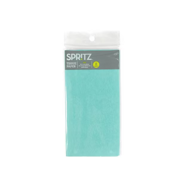 8ct Pegged Tissue Light Green - Spritz™ | Target